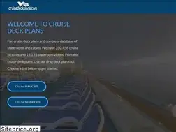 Sites similar to cruisedeckplans.com