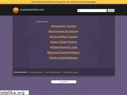 Sites similar to cruisehotsheet.com