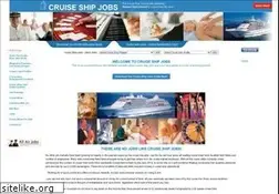 Sites similar to cruiselinejob.com
