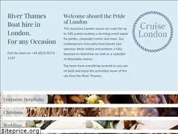 Sites similar to cruiselondon.co.uk