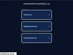 Sites similar to cruiseportcanaveral.us