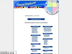 Sites similar to cruiseshipguide.com