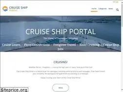Sites similar to cruiseshipportal.com