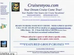 Sites similar to cruisesnyou.com