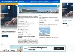 Sites similar to cruisetimetables.com