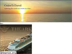 Sites similar to cruisetotravel.com