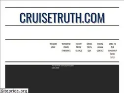 Sites similar to cruisetruth.com