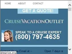 Sites similar to cruisevacationoutlet.com