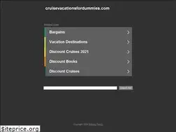 Sites similar to cruisevacationsfordummies.com
