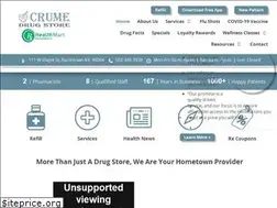 Sites similar to crumedrugstore.com