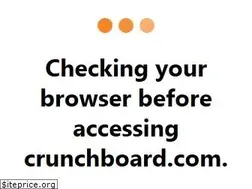 Sites similar to crunchboard.com