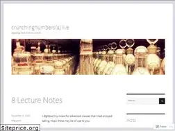Sites similar to crunchingnumbers.live