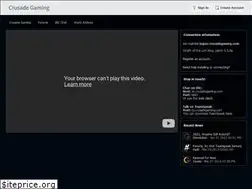 Sites similar to crusadegaming.com