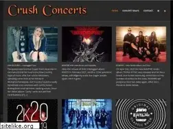Sites similar to crushconcerts.com