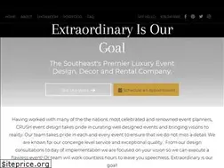 Sites similar to crusheventdesign.com