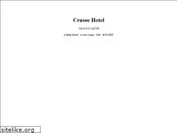 Sites similar to crusoehotel.co.uk