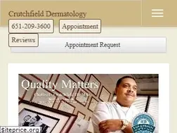 Sites similar to crutchfielddermatology.com