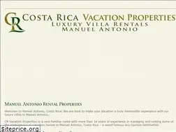 Sites similar to crvacationproperties.com