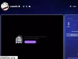 Sites similar to cryaotic.tv