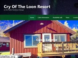 Sites similar to cryoftheloonresort.com