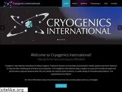 Sites similar to cryogenicsinternational.com