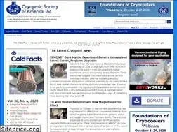 Sites similar to cryogenicsociety.org