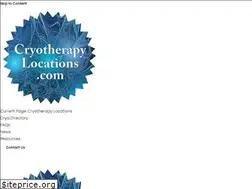 Sites similar to cryotherapylocations.com