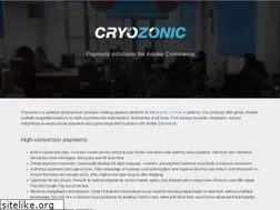 Sites similar to cryozonic.com