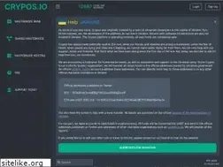 Sites similar to crypos.io