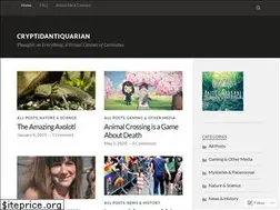 Sites similar to cryptidantiquarian.wordpress.com