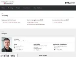 Sites similar to crypto.ethz.ch
