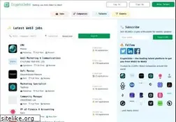 Sites similar to crypto.jobs