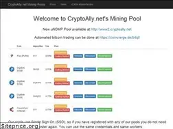 Sites similar to cryptoally.net