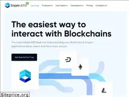 Sites similar to cryptoapis.io