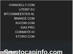 Sites similar to cryptocapinfo.com
