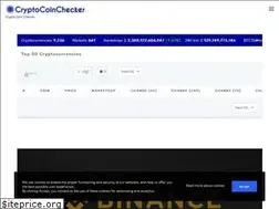 Sites similar to cryptocoinchecker.com