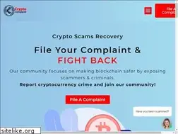 Sites similar to cryptocomplaint.com