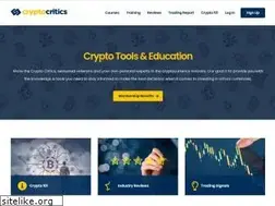 Sites similar to cryptocritics.com
