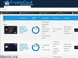 Sites similar to cryptocurrencycard.org
