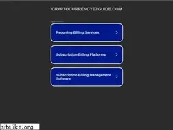 Sites similar to cryptocurrencyezguide.com