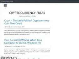 Sites similar to cryptocurrencyfreak.com