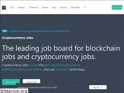 Sites similar to cryptocurrencyjobs.co