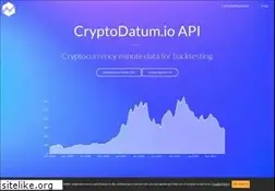 Sites similar to cryptodatum.io