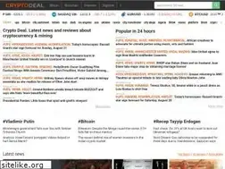 Sites similar to cryptodeal.cash