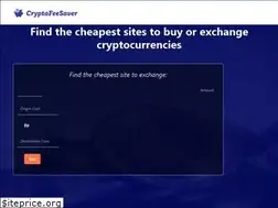 Sites similar to cryptofeesaver.com
