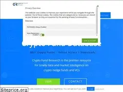 Sites similar to cryptofundresearch.com