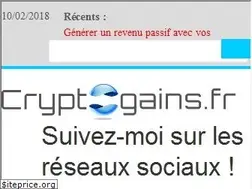 Sites similar to cryptogains.fr