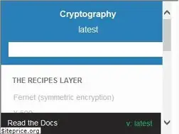 Sites similar to cryptography.io