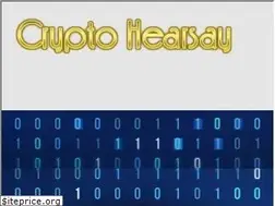 Sites similar to cryptohearsay.com