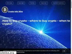 Sites similar to cryptoinfowire.com